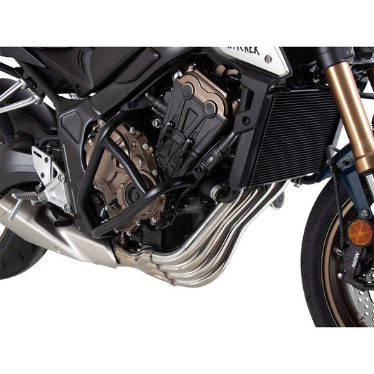 Modèle de crashbar Solid black Hepco&amp;Becker Honda CB650R '21-23