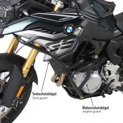 Pare-choc noir Hepco&amp;Becker BMW F850GS '18-'23