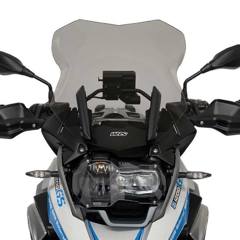 Pare-brise intermédiaire de remplacement WRS BMW R1200GS '13-17 / R1250GS '18 - légèrement teinté