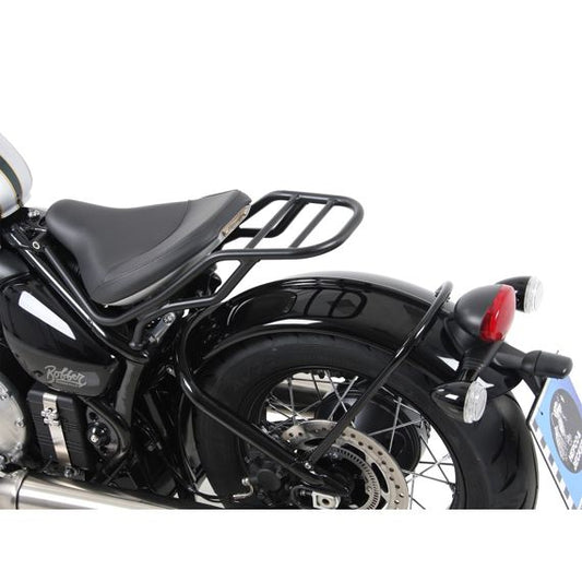 Porte-bagages supérieur noir Minirack Hepco&amp;Becker Triumph Bonneville Bobber '17-