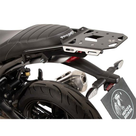 Porte-bagages supérieur Minirack noir Hepco&amp;Becker Triumph Speed ​​​​400 '24-