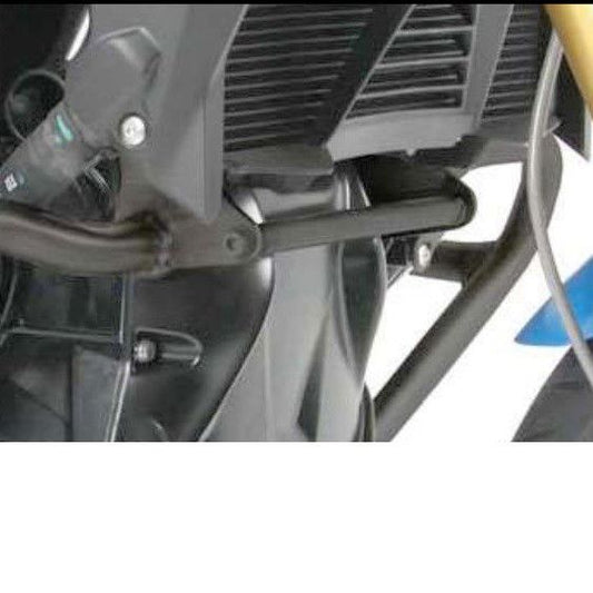 Support de connexion noir pour barre de protection Hepco&amp;Becker pour BMW R1200RS '15-/ R1200R '15-/ R1200GS LC '13-