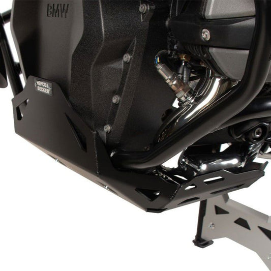 Carter de protection en aluminium noir Hepco&amp;Becker pour BMW R1300GS '23-