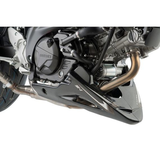 Becquet moteur S-line Puig Carbon look Suzuki SV650 '16-
