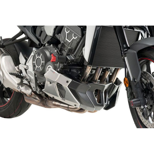 Spoiler moteur S-line Puig Look carbone Honda Neo Sports Café '18-