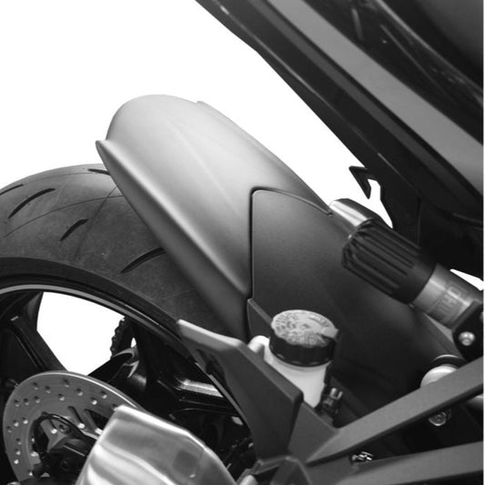 Extension de garde-boue arrière Puig noir mat pour le garde-boue d'origine Kawasaki Versys 1000 '19-