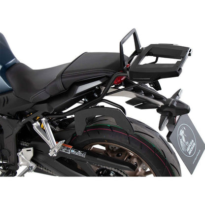 Support supérieur noir Alurack Hepco&amp;Becker Honda CB650R '21-