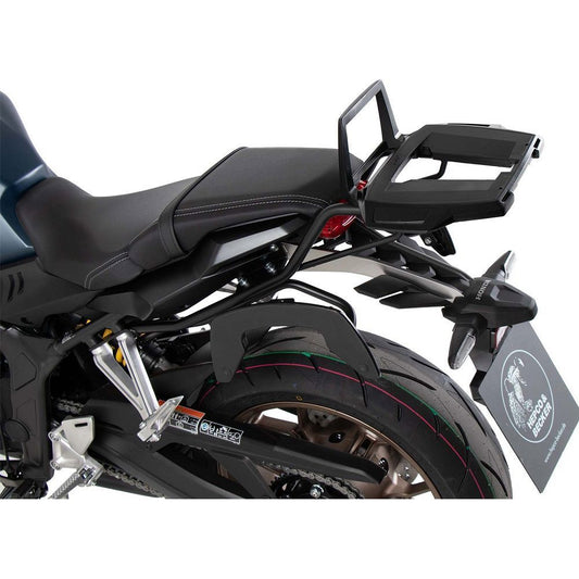 Support supérieur noir Alurack Hepco&amp;Becker Honda CB650R '21-