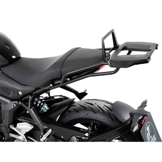 Porte-bagages supérieur noir Alurack Hepco&amp;Becker Triumph Trident 660 '21-