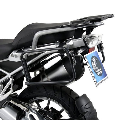 Porte-bagages supérieur argenté Alurack Hepco&amp;Becker BMW R1200GS LC '13-'18