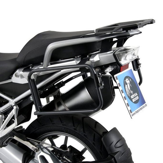 Porte-bagages supérieur argenté Alurack Hepco&amp;Becker BMW R1200GS LC '13-'18