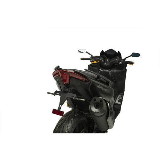 Support de plaque d'immatriculation noir Puig Yamaha T-Max 560/SX/DX/MAX Tech '20-21