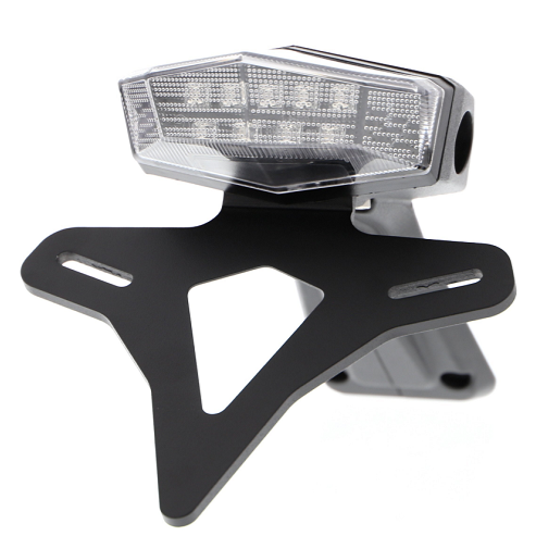Support de plaque d'immatriculation + feu arrière transparent Evotech Performance KTM 790 Duke '18-22