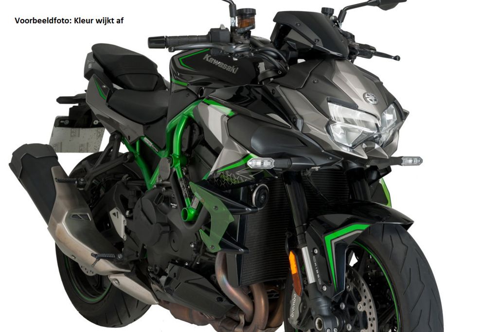 Spoiler latéral Downforce Naked de Puig pour la Kawasaki Z H2 '22- -noir