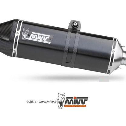 Silencieux MIVV Speed ​​Edge Acier Noir BMW R1200GS LC '13-