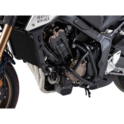 Modèle de crashbar Solid black Hepco&amp;Becker Honda CB650R '21-23