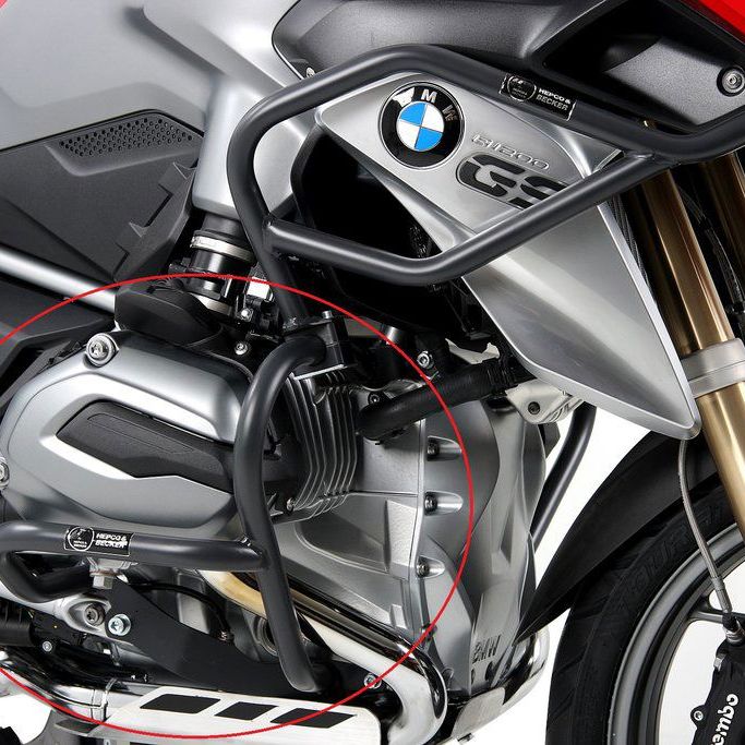 Pare-choc anthracite Hepco&amp;Becker BMW R1200GS LC '13-17