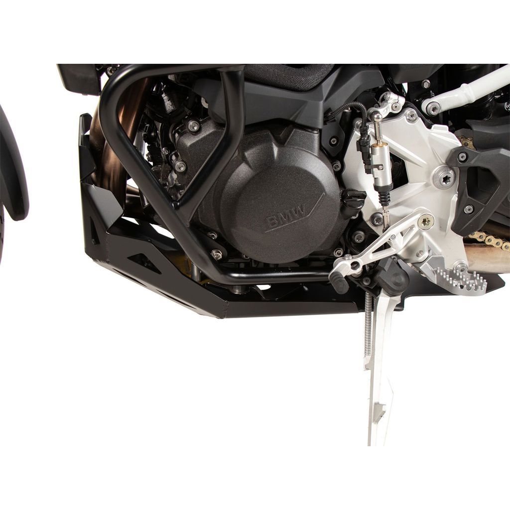 Plaque de carter moteur aluminium noir Hepco&amp;Becker BMW F800GS '24-