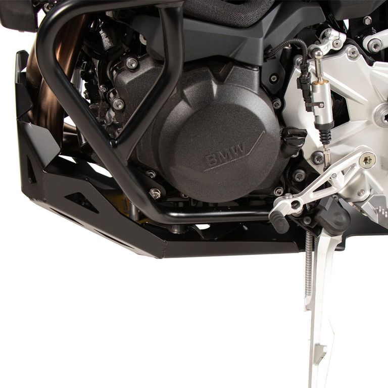 Plaque de carter en aluminium noir Hepco&amp;Becker BMW F900GS '24-