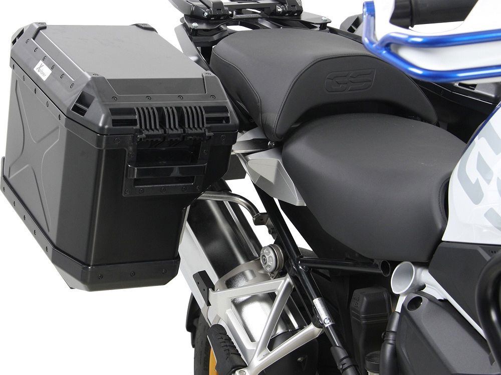 Porte-bagages et valises découpés Hepco&amp;Becker noirs pour BMW R1250GS LC '18-