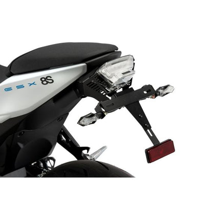 Support de plaque d'immatriculation noir Puig Suzuki GSX-8S '23-