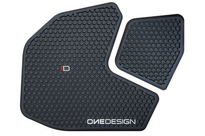 Autocollants de protection de réservoir/poignées noirs Puig Yamaha MT-09 '13-/SP '18-