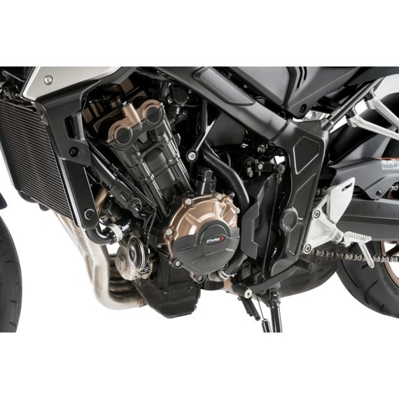 Jeu de cache moteur 3 pièces Puig Honda CB650R / CBR650R '21-