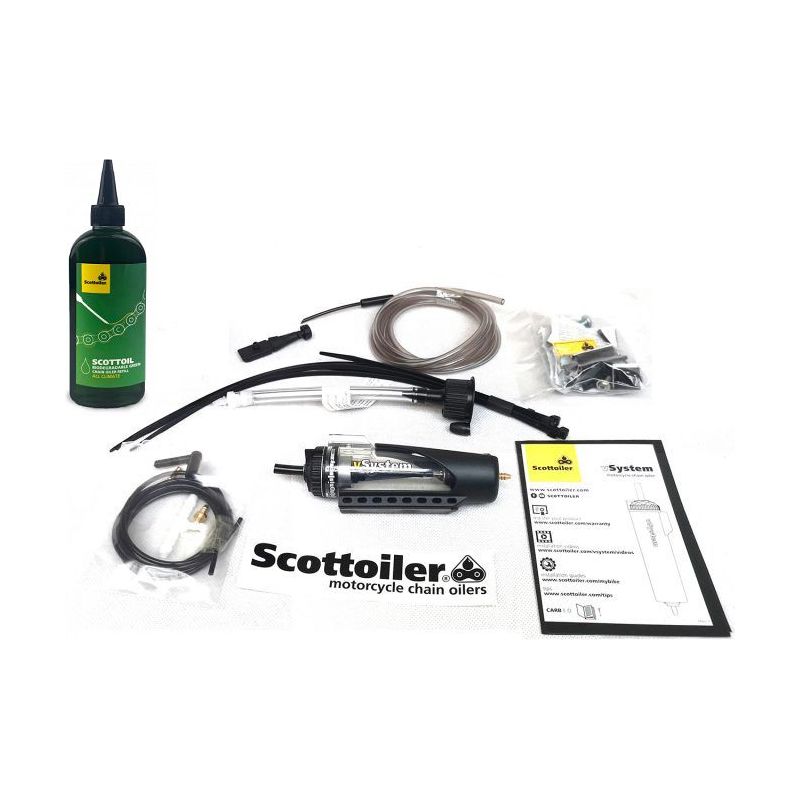 Système de lubrification de chaîne Scottoiler Huile Bio