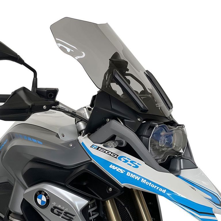 Pare-brise intermédiaire de remplacement WRS BMW R1200GS '13-17 / R1250GS '18 - légèrement teinté