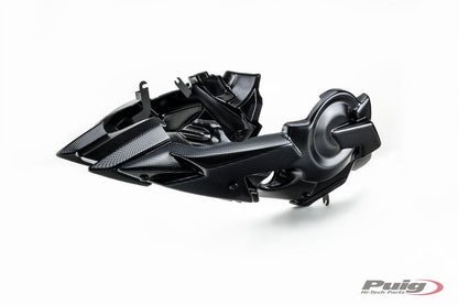 Becquet moteur S-line Puig look carbone Yamaha MT-07 '14-20 / MT-07 Tracer '16-