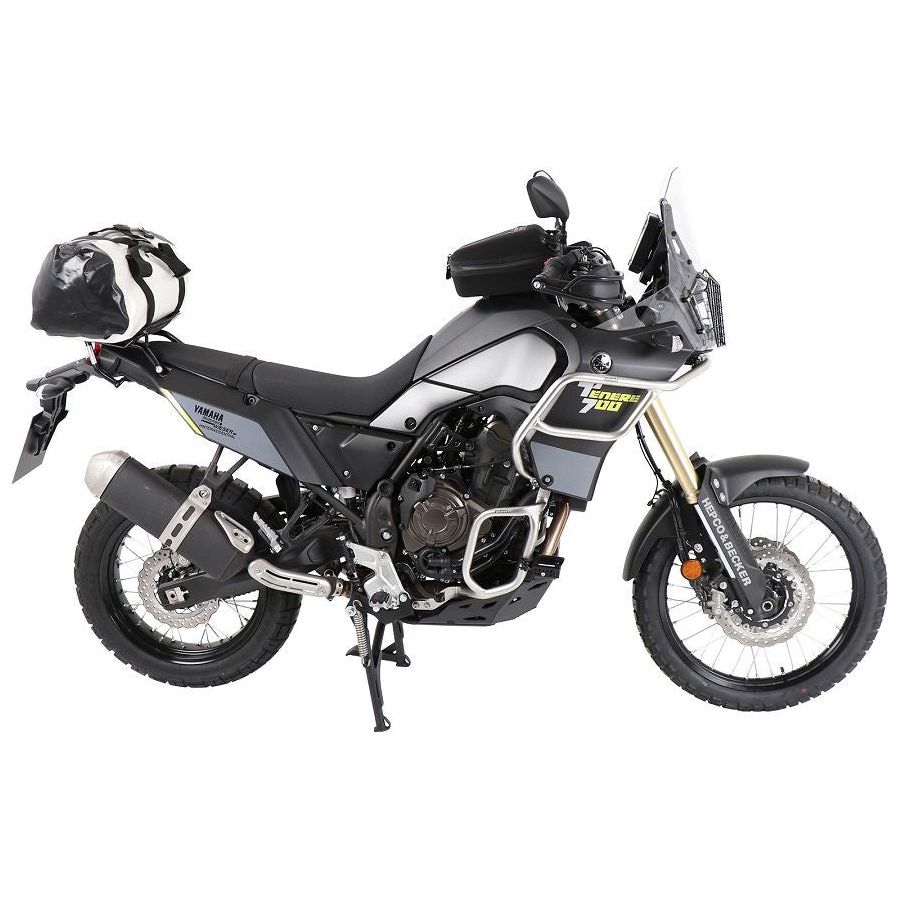 Extension de support supérieur noir Hepco&amp;Becker Tenere 700 (19-24)