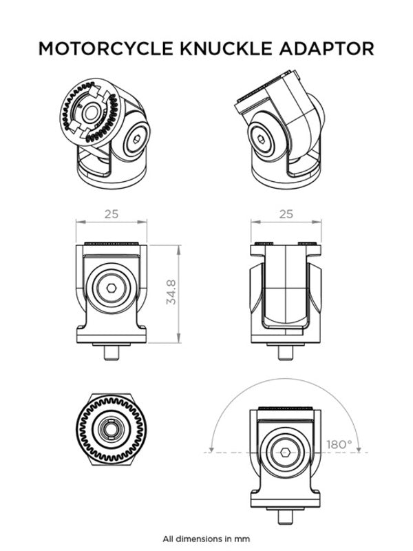 Adaptateur de jointure QUAD LOCK