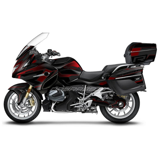 Pack autocollant BMW R 1200/1250 RT Rouge