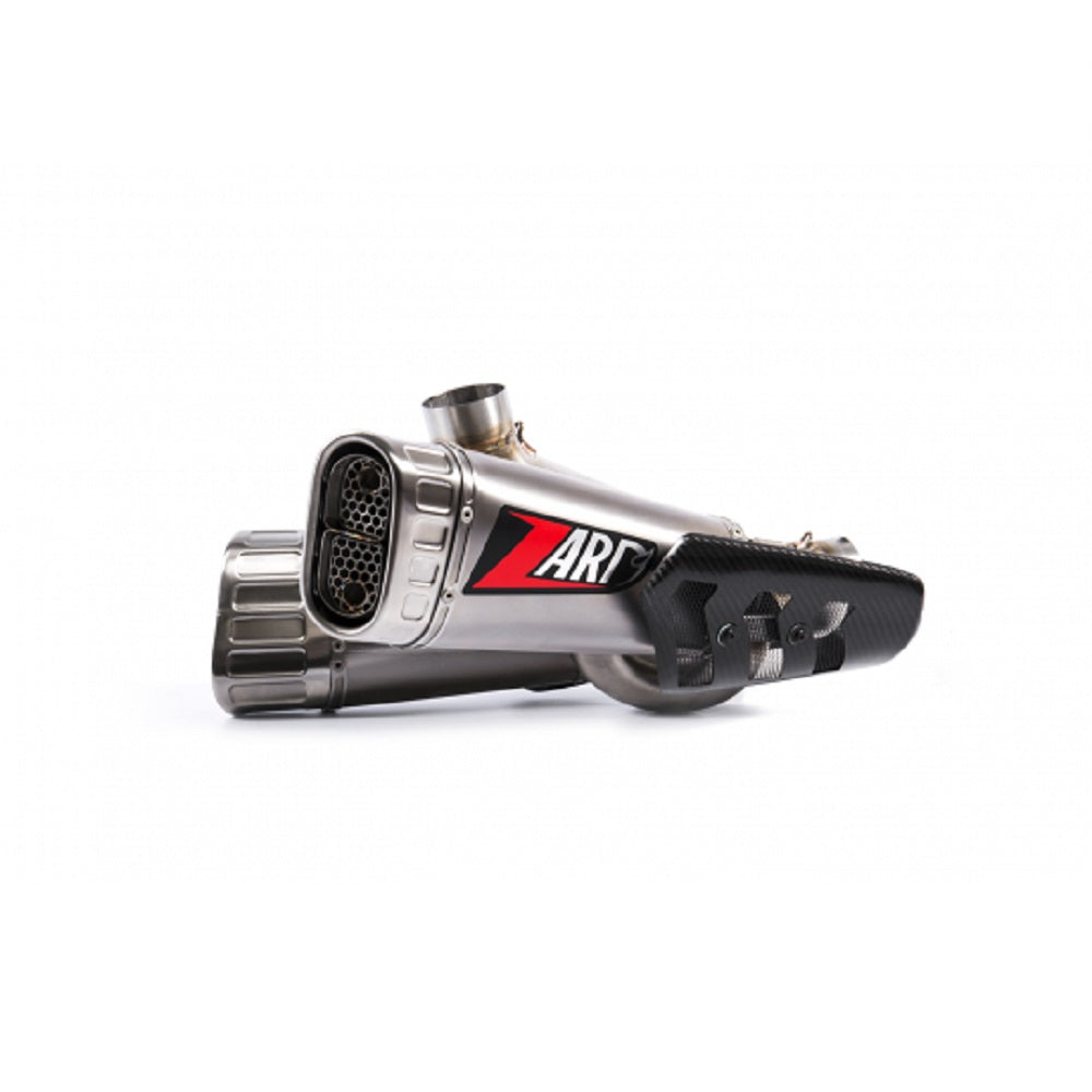 POT D'ÉCHAPPEMENT TITANE ZARD RACING NON ​​HOMOLOGUE + UPMAP POUR DUCATI PANIGALE V4 2018&gt;