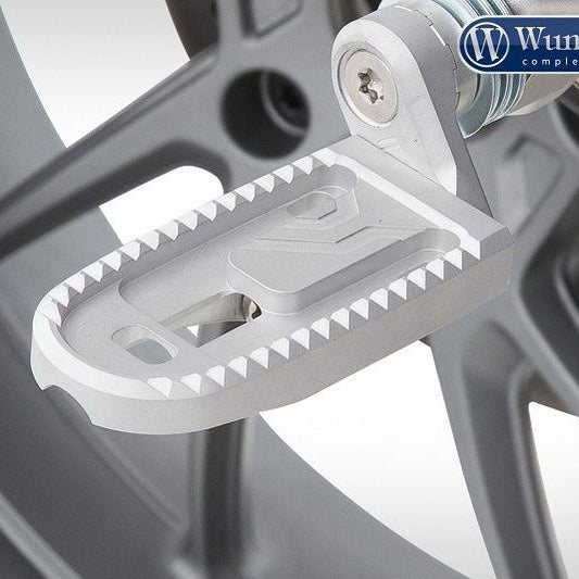 Repose-pieds Vario EVO1 (set) divers modèles BMW - argent Wunderlich