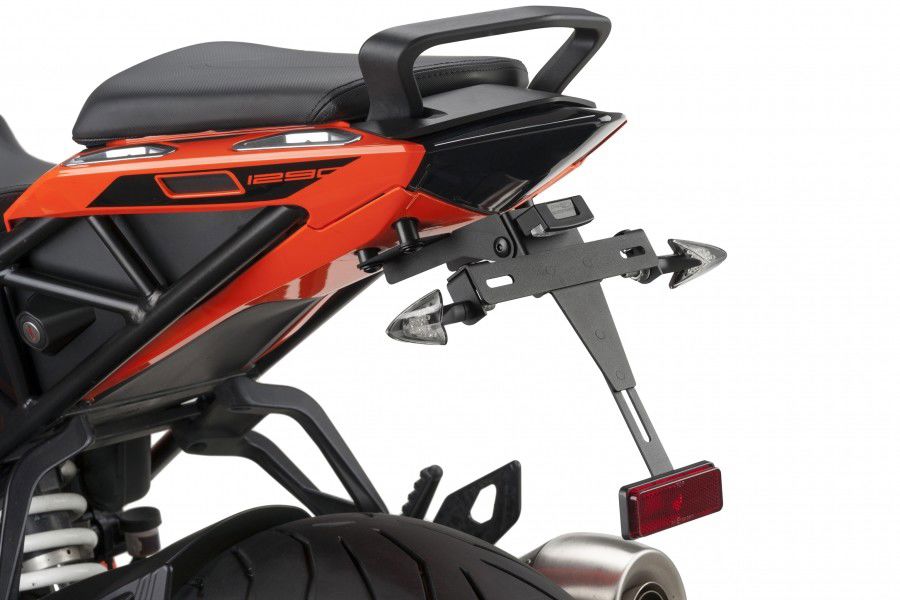 Support de plaque d'immatriculation noir Puig KTM 1290 Superduke GT '16-