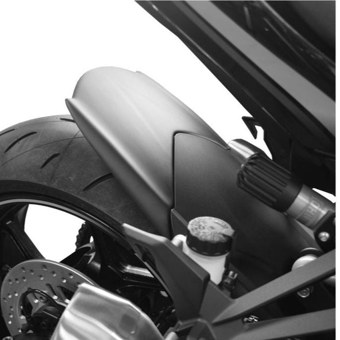 Extension de garde-boue arrière noir mat pour le garde-boue d'origine Kawasaki Z1000/SX / NINJA 1000 SX