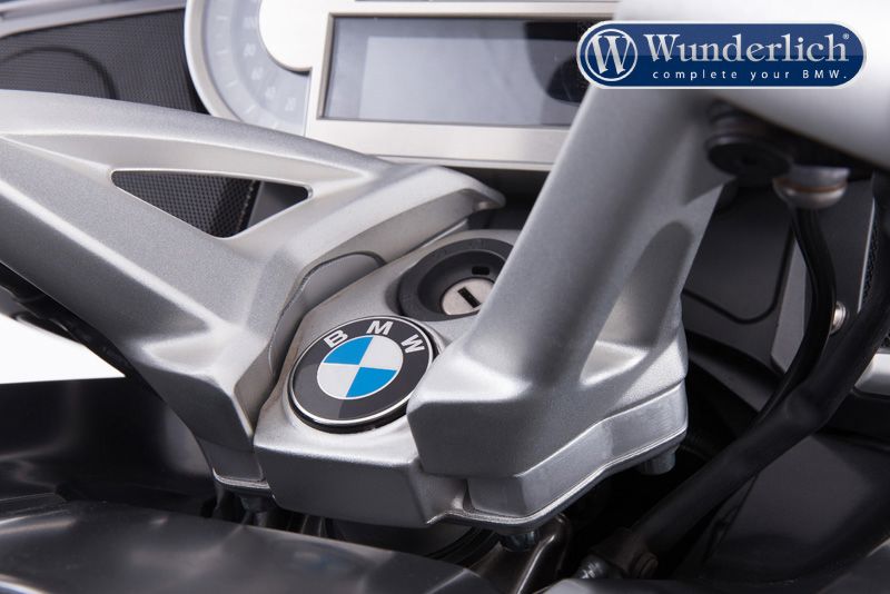 Rehausseur de guidon BMW K1600B/Grand America/GT/GTL - argent Wunderlich