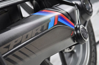 Autocollant de protection de cardan Uniracing BMW R1200GS / Adventure -'13 sport noir