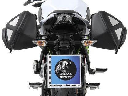 Porte-bagages C-Bow noir Hepco&amp;Becker Kawasaki Z650 '17-