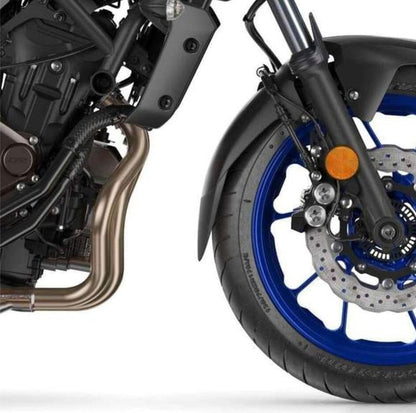 Extension de garde-boue avant noire Puig pour différents modèles Yamaha