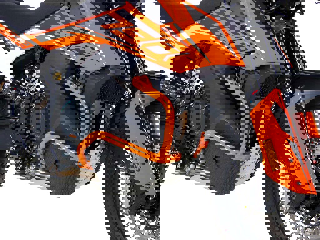 Pare-choc orange Hepco&amp;Becker KTM 790 Adventure/R '19-