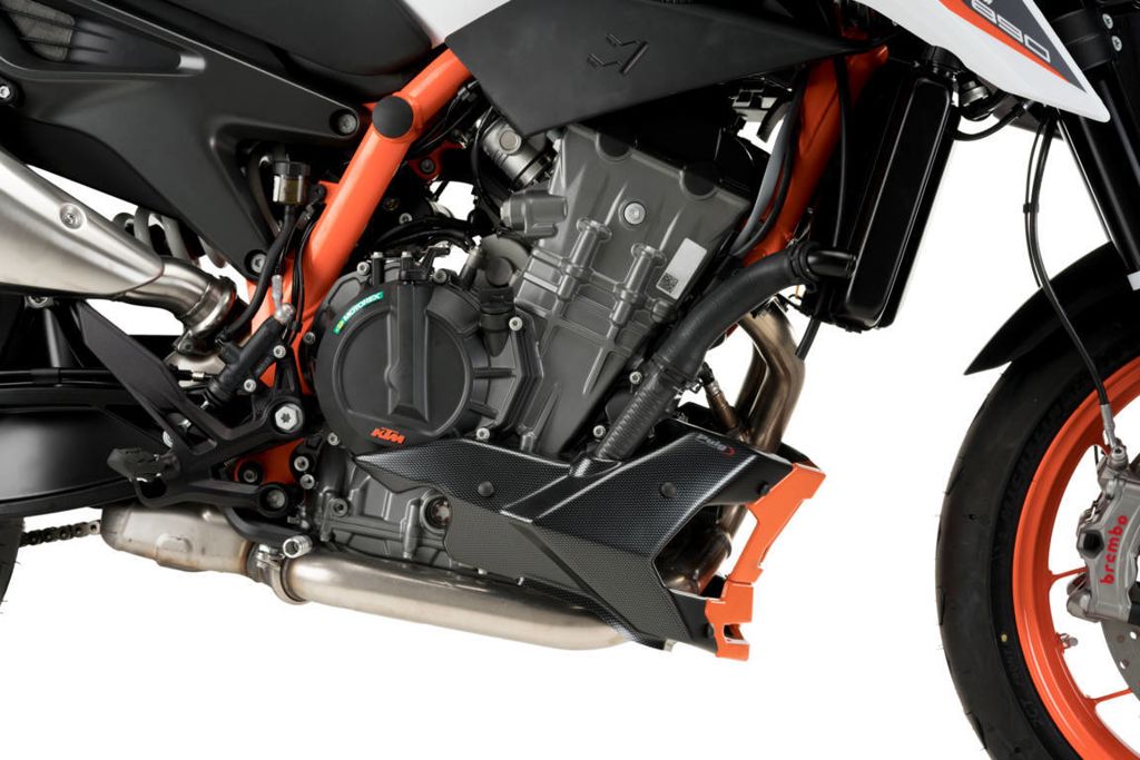 Spoiler moteur Puig noir mat KTM 790/890 Duke '18-