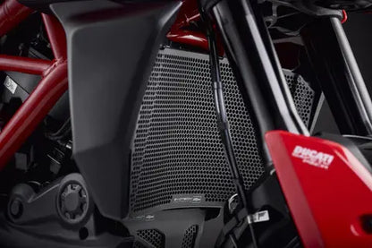 Cache radiateur noir Evotech Performance Ducati Hypermotard 950 '19-
