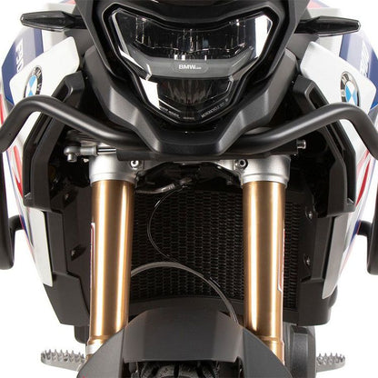 Pare-choc supérieur noir Hepco&amp;Becker pour BMW F900GS '24-