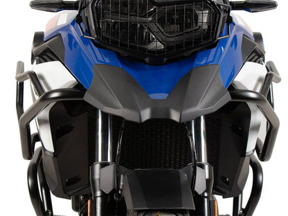 Crash bar noir au-dessus de la BMW F750GS '18-23 Hepco&amp;Becker