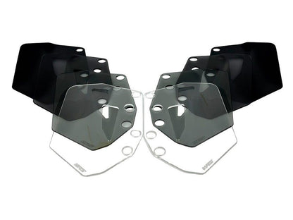 Déflecteurs de vent plus WRS teintés foncés BMW R1300GS '23-