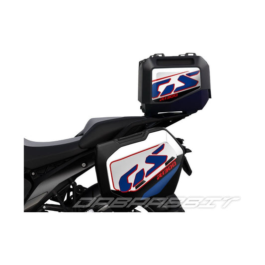 Jeu d'autocollants pour valise BMW R 1300 GS VARIO bleu