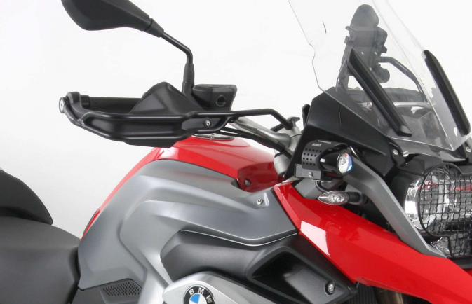 Supports de protection de protège-mains H&amp;B noirs BMW R1250GS LC'18-'23