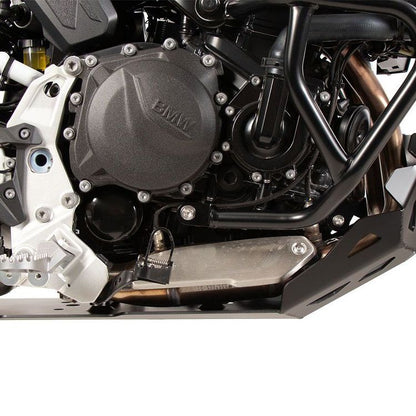 Plaque de carter en aluminium noir Hepco&amp;Becker BMW F900GS '24-